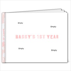 bassy s first year - 9x7 Photo Book (20 pages)
