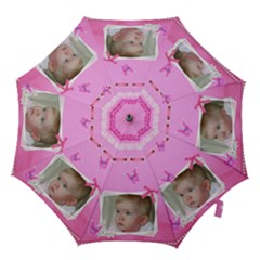 Pink Princess Small Hook Handle Umbrella