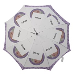 Shades Of Violet Medium Hook Handle Umbrella