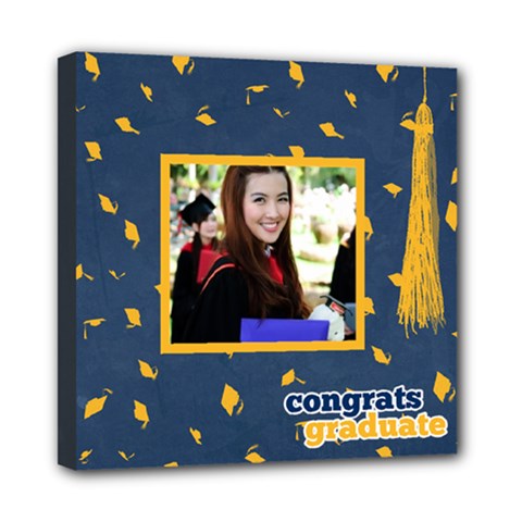 Graduation Canvas Art - Mini Canvas 8 x 8 (Stretched) Graduation Canvas Art - Mini Canvas 8 x 8 (Stretched)