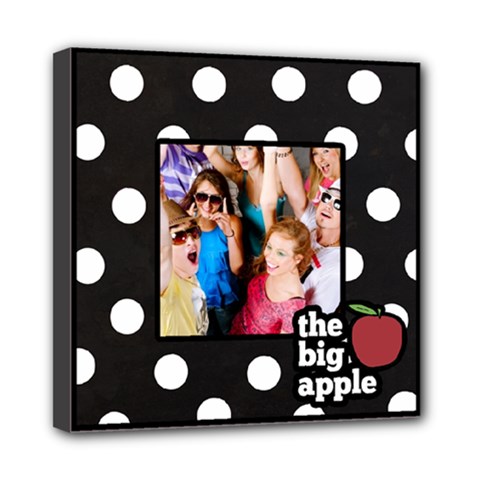 The Big Apple - New York Wall Art Canvas - Mini Canvas 8 x 8 (Stretched) The Big Apple - New York Wall Art Canvas - Mini Canvas 8 x 8 (Stretched)