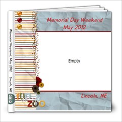 May 2012 - 8x8 Photo Book (20 pages)
