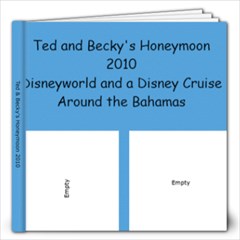Honeymoon Book - 12x12 Photo Book (20 pages)