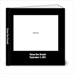 EMMAS NEWBORN PHOTOBOOK - 6x6 Photo Book (20 pages)