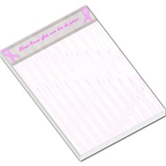 Breast Cancer awareness Large Memo Pad - Large Memo Pads Breast Cancer awareness Large Memo Pad - Large Memo Pads