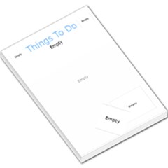 Blue Large Memo Pad - Large Memo Pads