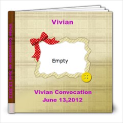 Vivian Graduation - 8x8 Photo Book (20 pages)