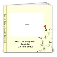 Our 1st Baby Jovi Au 23 Jan 2012 - 8x8 Photo Book (20 pages)