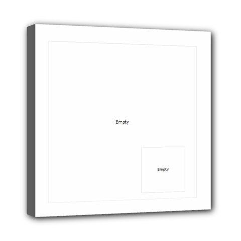 Monogram Wall Canvas - Mini Canvas 8  x 8  (Stretched)