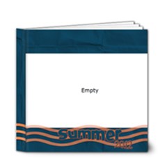 Blue and Orange Summer 2 july 19 - 6x6 Deluxe Photo Book (20 pages)