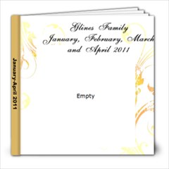 january 2011 - 8x8 Photo Book (20 pages)