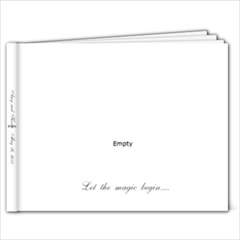 Amy and Kevin 4 - 9x7 Photo Book (20 pages)