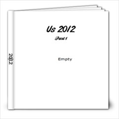 A Look Back - 2012 - 8x8 Photo Book (100 pages)