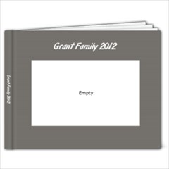 grant family 2012 - 9x7 Photo Book (20 pages)