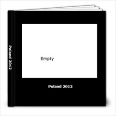 Poland 2012 - 8x8 Photo Book (60 pages)