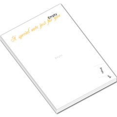 rose petal memo pad large - Large Memo Pads