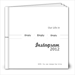 8x8 (39 pages): Our Life in INSTAGRAM - 8x8 Photo Book (39 pages)