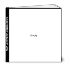 Kindergarten Graduation - 6x6 Photo Book (20 pages)