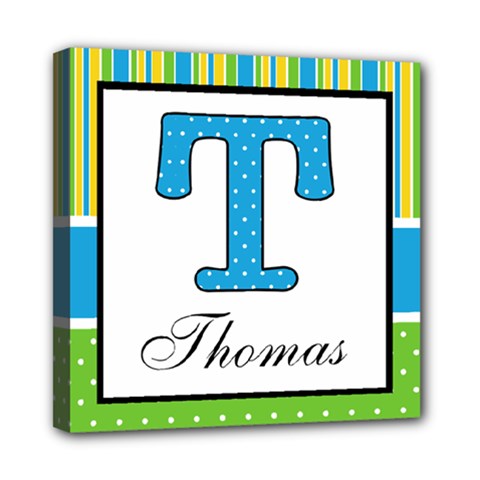 Boys Name Canvas - Thomas - Mini Canvas 8 x 8 (Stretched) Boys Name Canvas - Thomas - Mini Canvas 8 x 8 (Stretched)