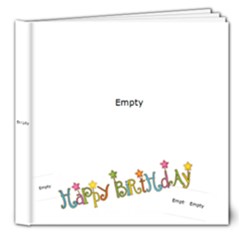 bIRTHDAY 2012 - 8x8 Deluxe Photo Book (20 pages)