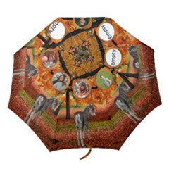 Horse folding umbrella