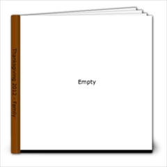 8x8 Thankgiving 2012 - 8x8 Photo Book (20 pages)