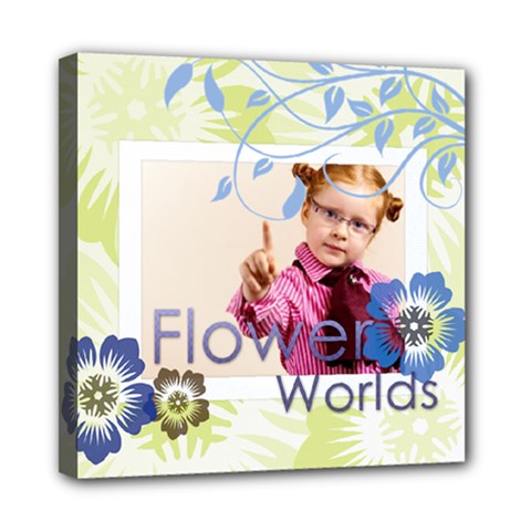 flower - Mini Canvas 8 x 8 (Stretched) flower - Mini Canvas 8 x 8 (Stretched)