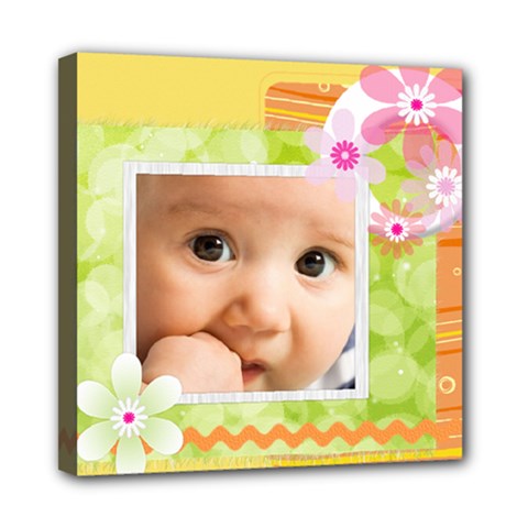 flower - Mini Canvas 8 x 8 (Stretched) flower - Mini Canvas 8 x 8 (Stretched)