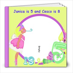JANICA IS 5 CESCO IS 8 - 8x8 Photo Book (20 pages)