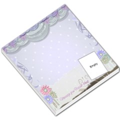 pos pos with feathers - Small Memo Pads