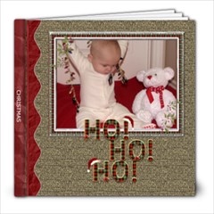 Ho Ho Ho Christmas 8x8 Photo Book - 8x8 Photo Book (20 pages) Ho Ho Ho Christmas 8x8 Photo Book - 8x8 Photo Book (20 pages)