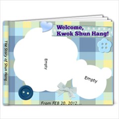 Shun Hang (0-6M) - 7x5 Photo Book (20 pages)