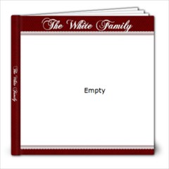 white family 2012 - 8x8 Photo Book (20 pages)