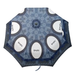 Beautiful Denim Look Folding Umbrella