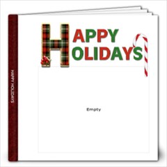 Happy Holidays 12x12 Photo Book (20 Pgs) - 12x12 Photo Book (20 pages)