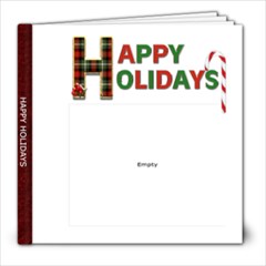 Happy Holidays 8x8 Photo Book (20 Pgs) - 8x8 Photo Book (20 pages)