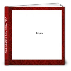 2012 Family Photo Book - 8x8 Photo Book (20 pages)
