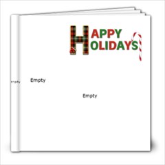 Happy Holidays 8x8 Photo Book (20 pages)