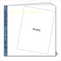 Caidi Chronicles July 2012 - 8x8 Photo Book (20 pages)