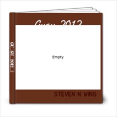 WING PHOTOBOOK 2012 - 6x6 Photo Book (20 pages)