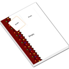 Santas Helper Large Memo Pad - Large Memo Pads Santas Helper Large Memo Pad - Large Memo Pads