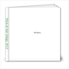 San Diego, Sep 2012 - 6x6 Photo Book (20 pages)