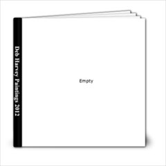 Deb Harvey Paintings 2012 - 6x6 Photo Book (20 pages)