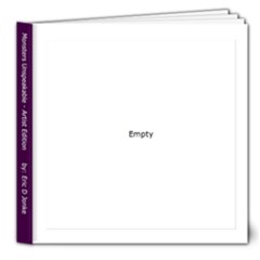 Monsters Unspeakable - 8x8 Deluxe Photo Book (20 pages)