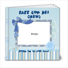 baby rex - 6x6 Photo Book (20 pages)