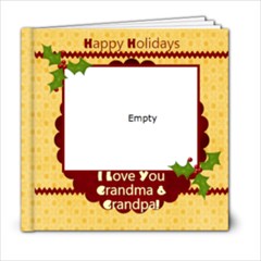 grandma and grandpa - xmas - 6x6 Photo Book (20 pages)