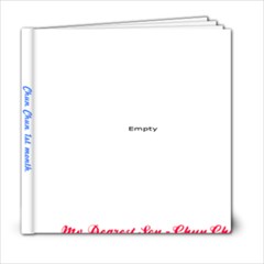 Chun Chun 1st month - 6x6 Photo Book (20 pages)