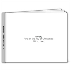 2012 Christmas Book - 9x7 Photo Book (20 pages)