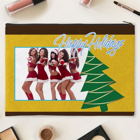 Merry Christmas, Happy New Year, Xmas By Angena Jolin Back