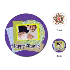 happy family - Playing Cards Single Design (Round) happy family - Playing Cards Single Design (Round)